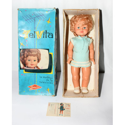 MUÑECA TELVITA CON CAJA