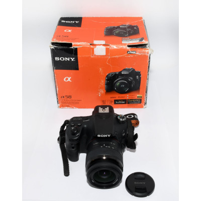 CAMARA REFLEX SONY ALPHA 58 + 18-55MM F:3.5-5.6/ SAM II