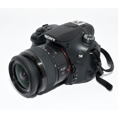 CAMARA REFLEX SONY ALPHA 58 + 18-55MM F:3.5-5.6/ SAM II