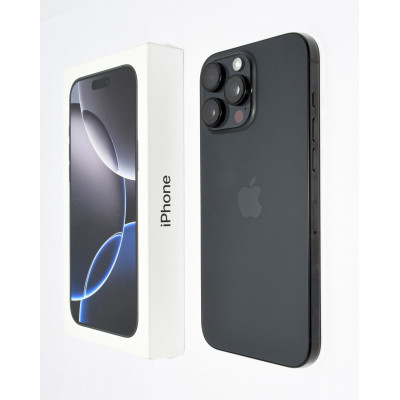 APPLE IPHONE 16 PRO 256GB BLACK