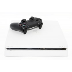CONSOLA PS4 SLIM 1TB BLANCA + DUALSHOCK 4 NEGRO