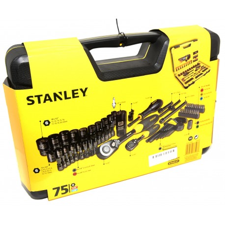 MALETIN LLAVES STANLEY 75 PIEZAS