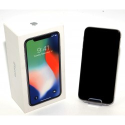 IPHONE X 64GB PLATA