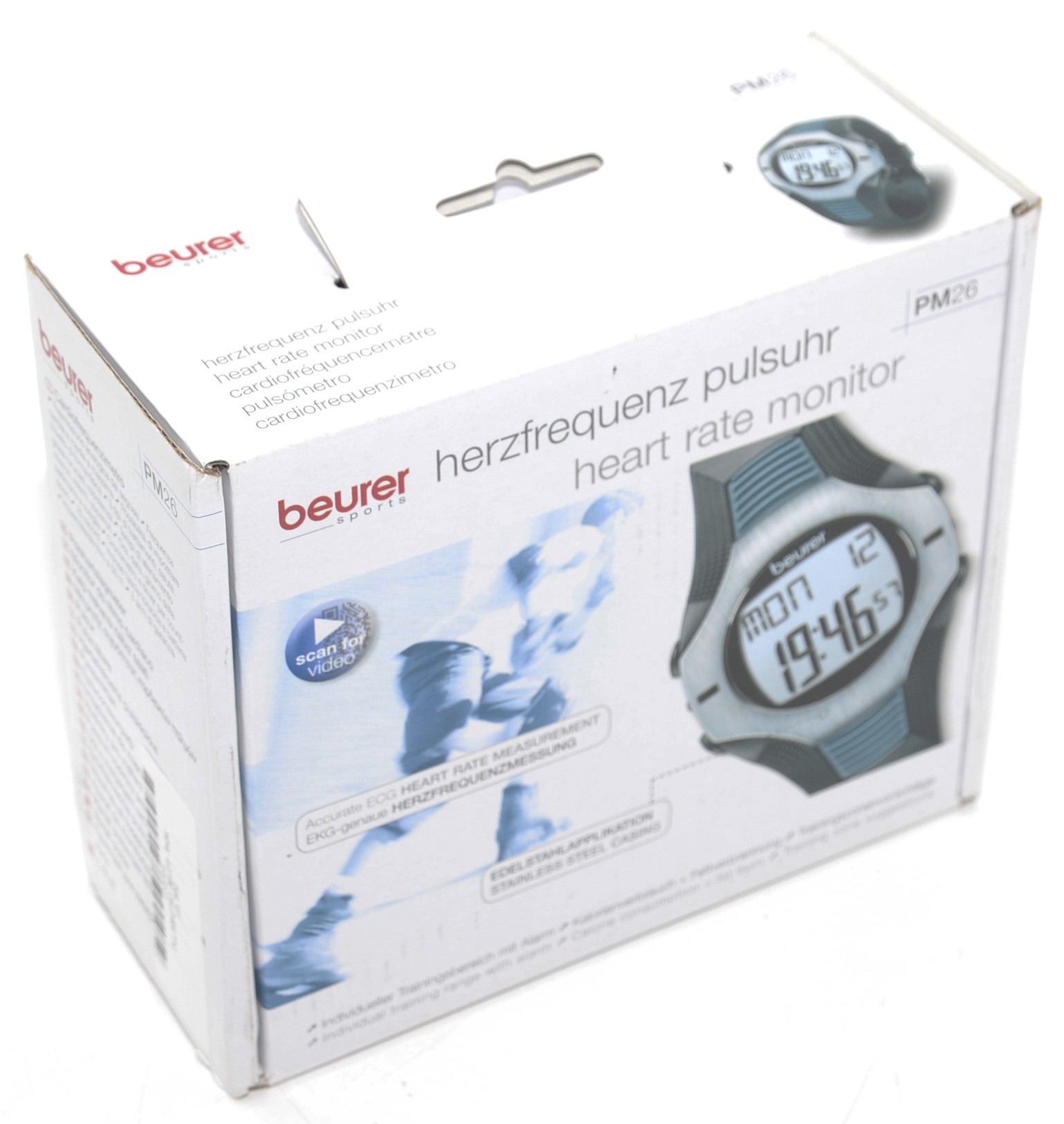 Beurer PM200 - Dispositivo pulsómetro para smartphones, con