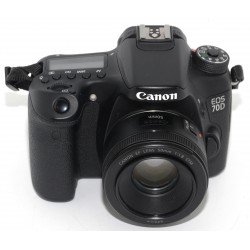 CAMARA REFLEX DIGITAL CANON EOS 70D + CANON 50mm 1.85