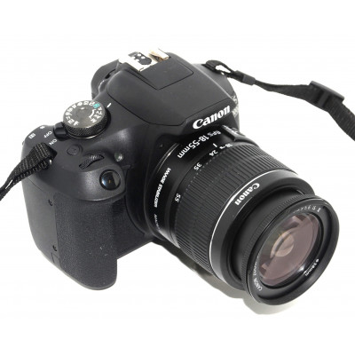CÁMARA REFLEX CANON EOS 2000D + CANON 18-55