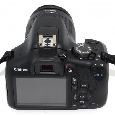 CÁMARA REFLEX CANON EOS 2000D + CANON 18-55