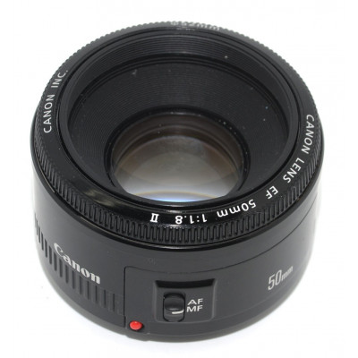 OBJETIVO CANON 50MM 1:1.8 II