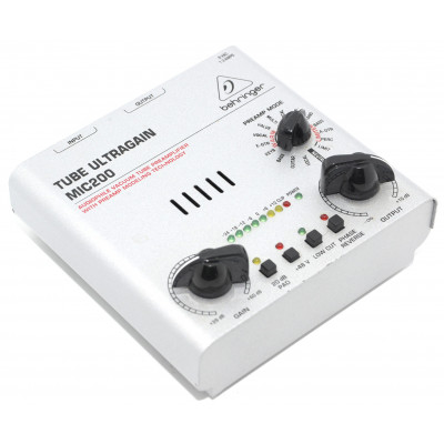PREAMPLIFICADOR BEHRINGER TUBE ULTRAGAIN MIC200