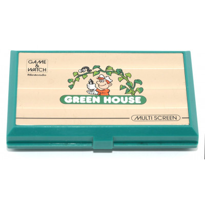 CONSOLA NINTENDO GAME  WATCH GREEN HOUSE
