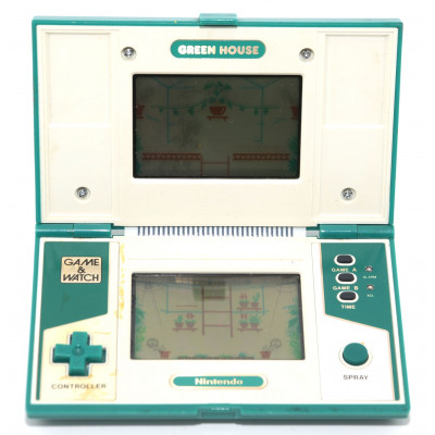 CONSOLA NINTENDO GAME  WATCH GREEN HOUSE