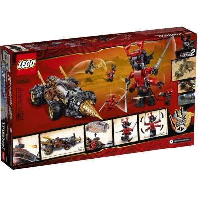 LEGO NINJAGO 70669 'PERFORADORA DE COLE' PRECINTADO