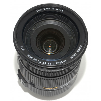 OBJETIVO SIGMA DC 17-50 F2.8 EX PARA CANON