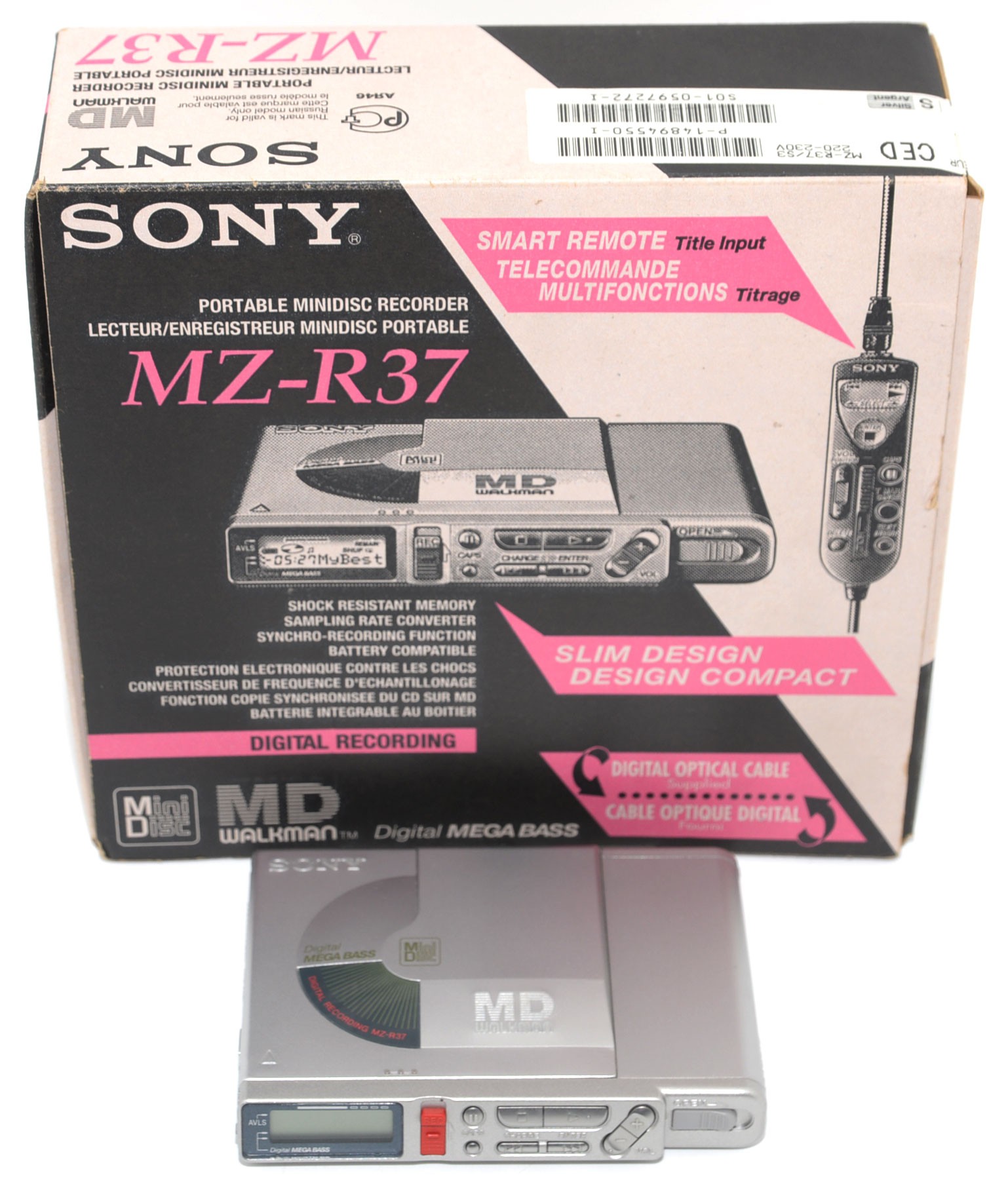 REPRODUCTOR MINIDISC SONY MZ R37 | Bilbotruke | Segunda mano Bilbao