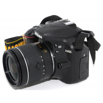 CÁMARA REFLEX DIGITAL NIKON D3400 + NIKON 18-55MM