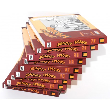 COMIC JOHNNY HAZARD - 10 TOMOS