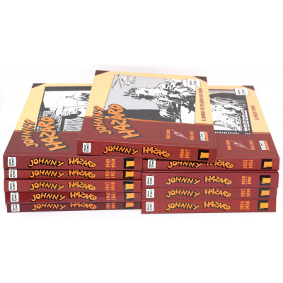 COMIC JOHNNY HAZARD - 10 TOMOS