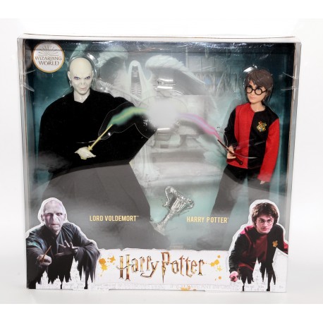FIGURAS HARRY POTTER VS VOLDEMORT PRECINTADO
