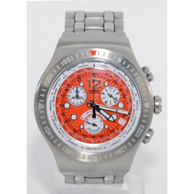 RELOJ SWATCH IRONY CHRONO NARANJA