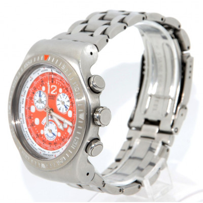 RELOJ SWATCH IRONY CHRONO NARANJA