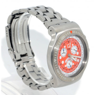 RELOJ SWATCH IRONY CHRONO NARANJA