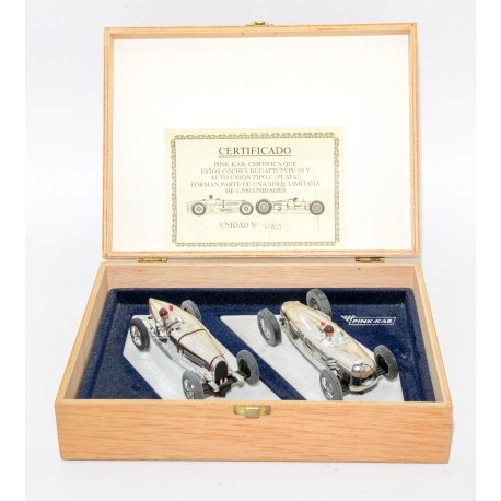 COCHE BUGATTI TYPE 59 PINK-KAR