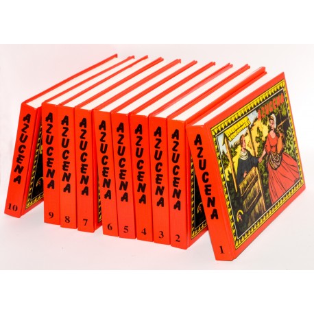 COLECCIÓN AZUCENA 10 TOMOS