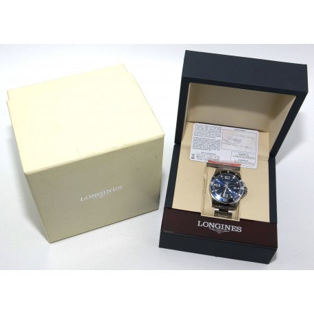 RELOJ LONGINES HYDROCONQUEST L3.642.4 BILBOTRUKE SEGUNDA MANO