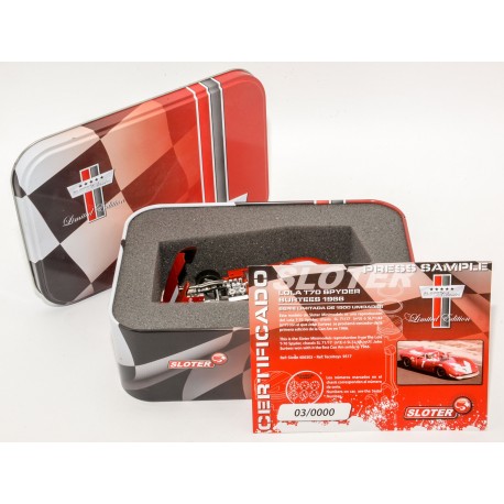 COCHE SLOTER EDICIÓN LIMITADA LOLA T70 SPIDER