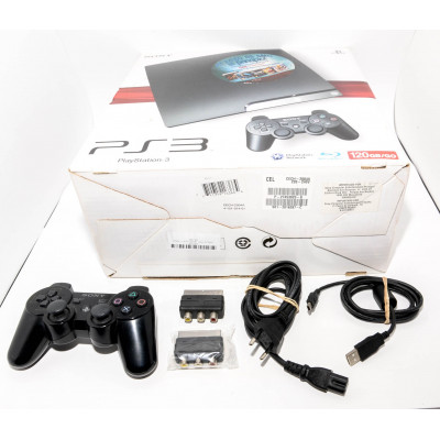 CONSOLA PS3 120GB/GO CAJA Y MANDO