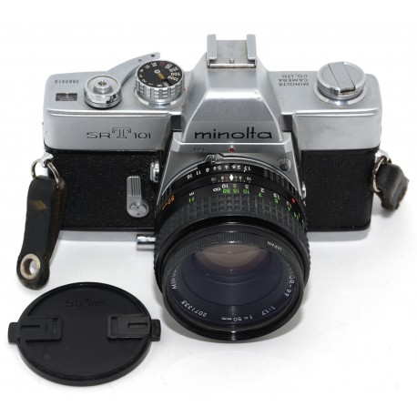 CÁMARA REFLEX MINOLTA SRT 101 + NIKKOR 1:1.7