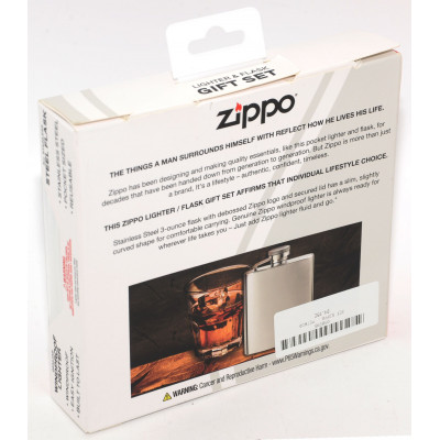 SET ZIPPO + PETACA
