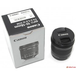OBJETIVO Canon EF-S 10-18mm f/4.5-5.6 IS STM