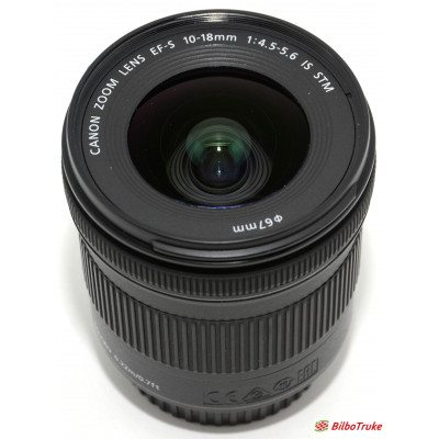 OBJETIVO Canon EF-S 10-18mm f/4.5-5.6 IS STM