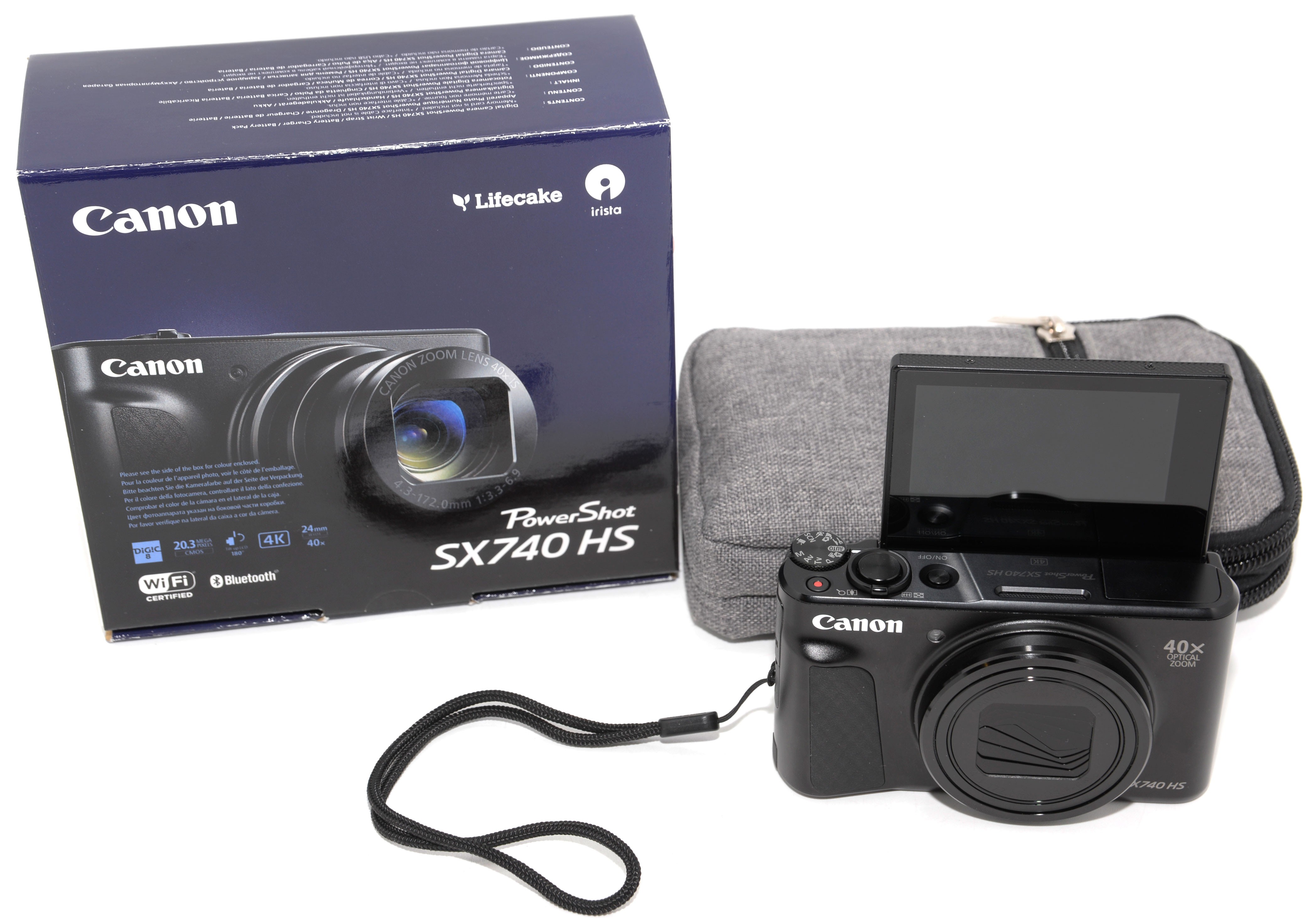 Cámara digital Canon PowerShot SX-740 HS (Plata)