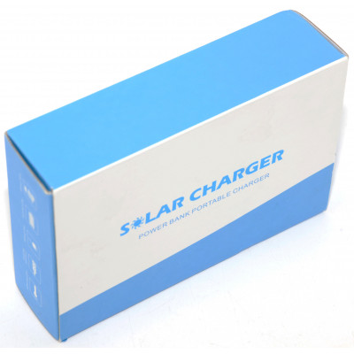 BATERIA EXTERNA DE CARGA SOLAR 25000mAh