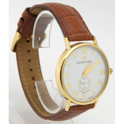 RELOJ LANSCOTTE KARAT GOLD CASE