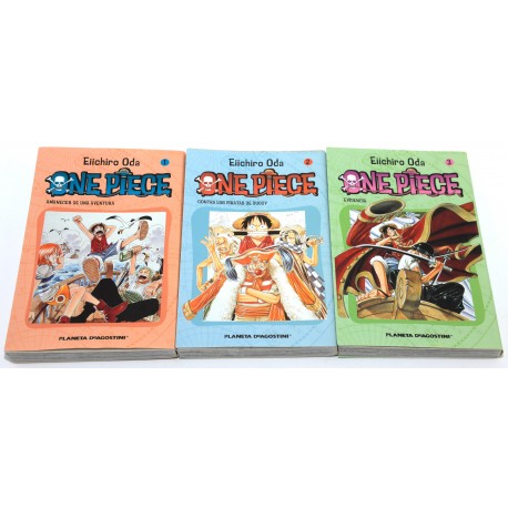 MANGA ONE PIECE (3 PRIMEROS TOMOSO)