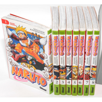 MANGA NARUTO (8 PRIMEROS TOMOS)