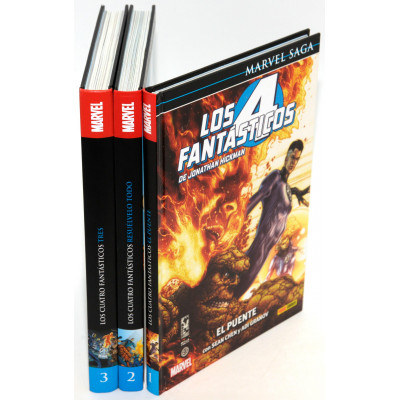 COLECCION COMPLETA LOS 4 FANTÁSTICOS (3 TOMOS)