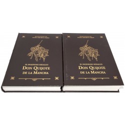 EL INGENIOSO HIDALGO DON QUIJOTE DE LA MANCHA (2 TOMOS) (NUEVO)