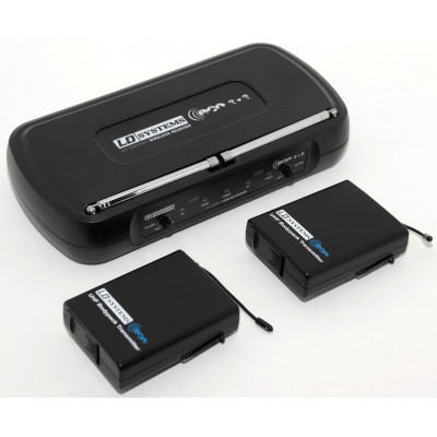 2x MICROFONO INALAMBRICO UHF WSECO 2X2