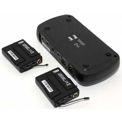 2x MICROFONO INALAMBRICO UHF WSECO 2X2