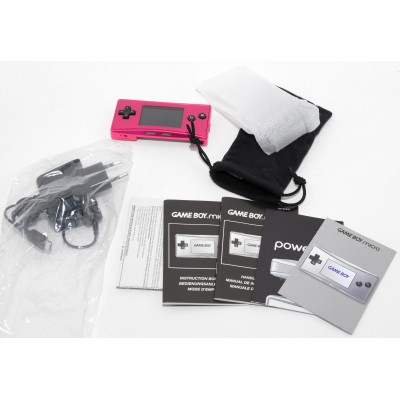 NINTENDO GAME BOY MICRO ROSA