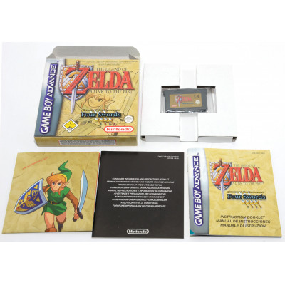 VIDEOJUEGO NINTENDO GAMEBOY ADVANCE ZELDA A LINK TO THE PAST + FOUR SWORDS