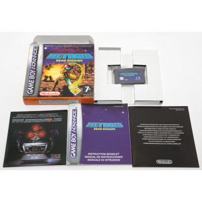 VIDEOJUEGO NINTENDO GAMEBOY ADVANCE METROID ZERO MISSION