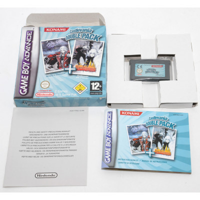 DOBLE VIDEOJUEGO NINTENDO GAMEBOY ADVANCE CASTLEVANIA DOUBLE PACK