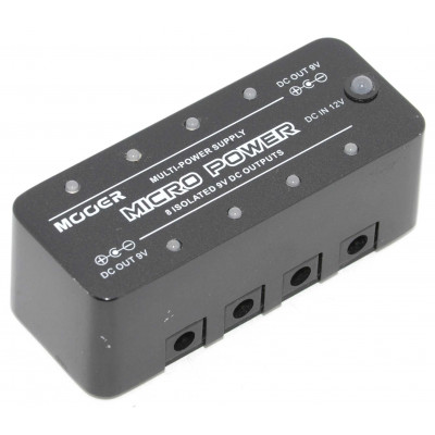 FUENTE DE ALIMENTACIÓN MULTIPLE PARA PEDALES MOOER MICRO POWER