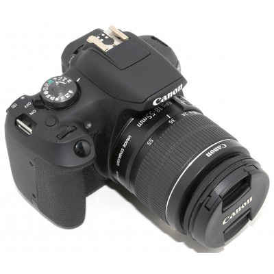 CÁMARA REFLEX CANON EOS 2000D + CANON 18-55