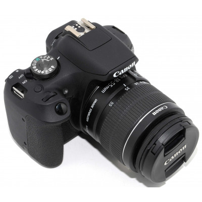 CÁMARA REFLEX CANON EOS 2000D + CANON 18-55